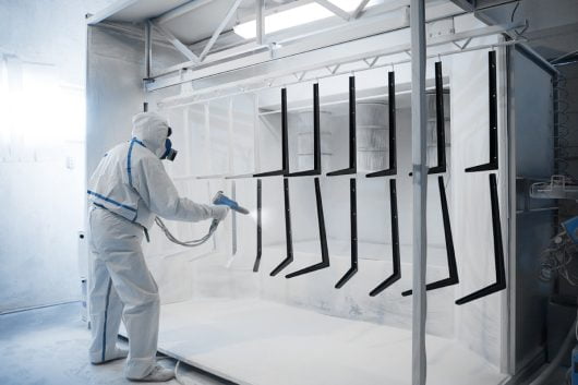 Paint Spraying & Powder coating of sections & parts Essex & London